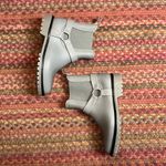 Bernardo  GREY HARNESS PULL / SLIP ON RUBBER RAIN BOOTS SHORTIE Photo 3