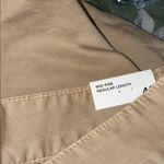 ZARA NWT  Mid Rise CARGO PANT  Regular Length Wide Leg SZ-8 Photo 4