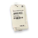 Barefoot Dreams NWT  Boucle Striped Pullover Sweater Size L Indigo/Pearl $148 Photo 3