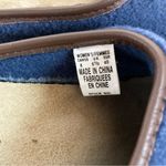 Sorel  Navy Fleece Hard Sole Slippers Women’s Size 8 Photo 7