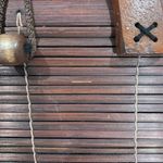 Vintage Wooden Squared Mini Purse Brown Photo 4