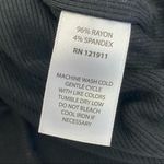 LNA  Ribbed Jersey Knit Skinny Bodycon Short Sleeved T-Shirt Dress: Black Photo 6