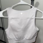 90 Degrees by Reflex 90 Degree By Reflex Seamless Raya V-Neck Crop Tank Top - White - US M Photo 3