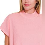 Pink Short Sleeve Top and Pant Set Size L Photo 2