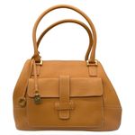 Loro Piana  Caramel Leather Satchel Photo 0