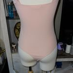 Double Zero  Pink Ruffled Bodysuit Photo 4