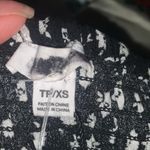 Garage  black mini tie front floral mini dress nwot fall boho classic casual Photo 3