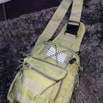 Tactical Shoulder sling Carrier Bag. Green Photo 0
