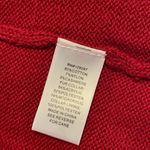 IMAN SWEATER/PONCHO SIZE M/L brand new color red LENGHT 30” see all photos Size M Photo 7