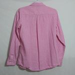 C Wonder Casual Pink Striped Button Photo 4