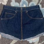 CARMAR Beatrice denim skirt Size 29 Photo 0