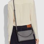 Coach Authentic 1941 Calf leather chain logo zip top Crosby Photo 0