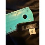 Black Velvet Rose Floral silk Jacket coat S boho whimsigoth fairy Y2K vintage Photo 9