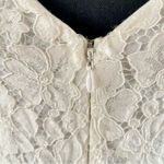 Lulus 🔥 Easy Love White Lace Skater Dress🔥~small Photo 8