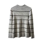 Old Navy  Sweater Women Size Small Gray Mock Neck Career‎ Business Casual Preppy Photo 1