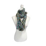 Beck Söndergaard 100% Cotton Leopard Print Scarf / Wrap — 33” x 74” Photo 2