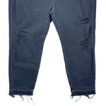 Madewell High Rise The Mom Jeans Renley Black Wash Size 37 Photo 3