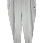 Denim & Co . Active Petite French Terry Joggers Putty Large Petite NWOT Photo 0