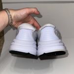 Hoka  One One Bondi SR Womens 9.5D Wide White Leather  Shoes Sneakers Photo 9