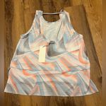 Calia by Carrie Calia women’s trapeze performance tank size small in mother of pearl Photo 4