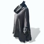 We The Free So Comfy Oversized Knit Poncho Sweater Size M Photo 2