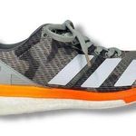 Adidas  Adizero Boston 8 Grey Running Shoe Sneakers Size 6.5 Photo 0