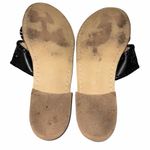 Jack Rogers  Black Hampton Leather Thong Sandals Shoes size 7 Photo 7