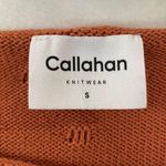 Callahan New Polka Dot Knit Off The Shoulder Sweater Burnt Orange Size Small Photo 18
