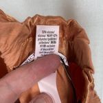 Victoria's Secret Victoria’s Secret Orange Rust Wide Leg Satin Lounge Pants Sz.S NWT Photo 12