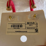 Sugarfix  by Baublebar: Gold Tone Pink Hoop Earrings Photo 8