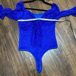 Body Shaper Faja Blouse Top Blue Lace Made in Colombia Body Control Size XL Photo 6
