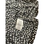 Rielle Ruffle Mock Neck Mini Tent Black Grey White Party Dress Size XL Photo 12