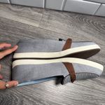 Wanderlust London Knot Womens Striped Slip On 12W Gray Size 12 Photo 8