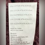 Free People New Rosemary Mock Neck Cable Knit Cotton Tunic Sweater Vest Small Photo 5