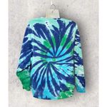 Tommy Hilfiger  Women's Size Medium Tie Dye Dolman Sleeve Boyfriend Sweatshirt Photo 2