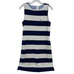 Vineyard Vines  X Target Striped Crewneck Knit Dress Navy Blue & White Sz Medium Photo 2