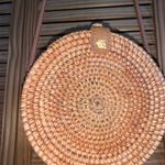 Urban Outfitters Boho Rattan Circle Bag Photo 1