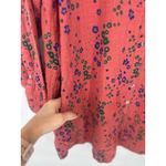 Natural Life  Shirt Dress Womens Size L Floral Georgia Gauzy Cotton Button up Photo 5