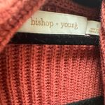 Bishop and Young NEW  fringe cardigan in currant orange/rust size small-medium Photo 3