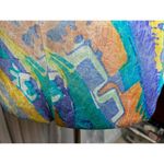 Jantzen Cazimi one piece swimsuit pastel abstract print high cut Photo 6