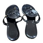 JACK ROGERS Black GEORGICA Women's Jelly Sandals Size 10 Photo 3