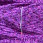 Athleta XS quarter zip pullover top athletic wear with thumb holes Photo 11