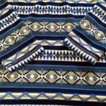 Eddie Bauer  Quarter Zip L/S Cozycore Fleece blue White Size SMALL (2023) Photo 1