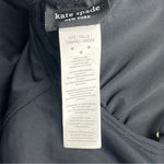Kate Spade  New York Womens High-Neck Rosette One Piece Swimsuit‎ Medium Black Photo 3
