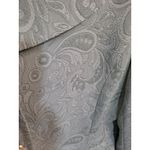 Vintage Giorgio Sant Angelo Light Green Paisley Skirt Suit Set‎ Size 14 Photo 9