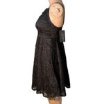 Streetwear Society Womens LBD Dress Lace Spaghetti Strap Babydoll Empire Waist Photo 2