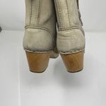 Toffel Swedish Hasbeens Zip It Emy Clog Boots in grey suede 37 Gray Size 7 Photo 8