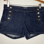 Loft outlet denim sailor shorts size 6 Photo 0