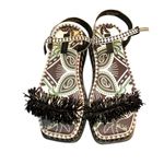 Farm Rio  Floral Print Platform Sandals(Size 8) Photo 3