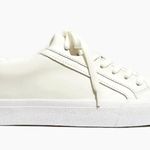 Madewell White Sidewalk Low-Top Cloudlift Sneakers in Leather Size 6.5 Photo 1